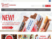 Tablet Screenshot of gardnerscandiesfundraising.com
